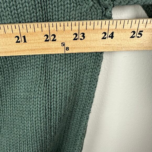 The Territory Ahead Cashmere Blend Henley Mock Neck Sweater Snap Reverse Mens XL - Picture 7 of 8